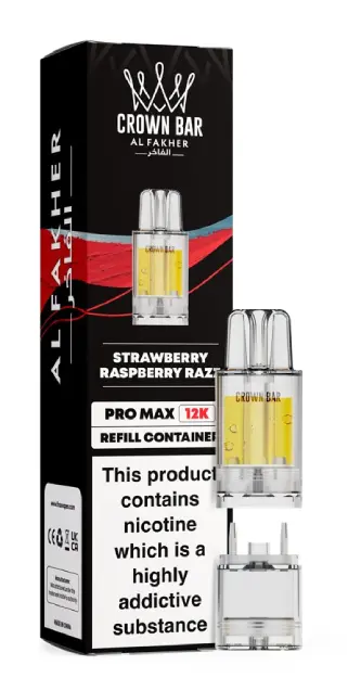 Al Fakher 12K Pro Max Prefilled Pod - Strawberry Raspberry Razz