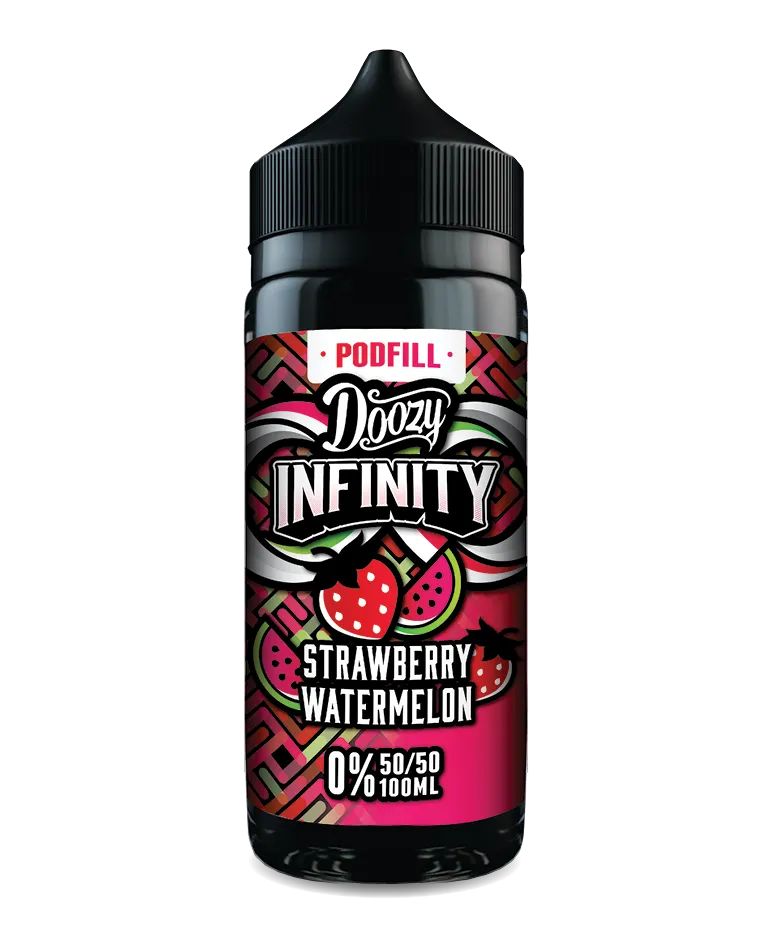 Doozy Vape Light Strawberry Watermelon Shortfill By Doozy Infinity 50/50