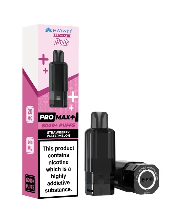  Hayati Pro Max Plus Pods - 10mg | Strawberry Watermelon