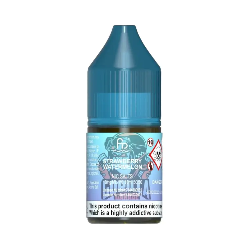  Strawberry Watermelon Lemonade Nic Salt E-Liquid R and M Tornado Salts By Fumot 10ml 