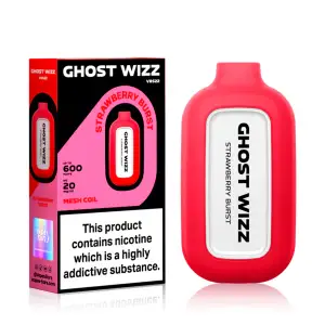 Strawberry Burst | Ghost Wizz Disposable Vape 20mg