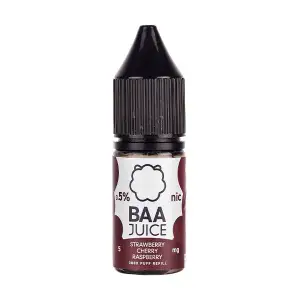 Strawberry Cherry Raspberry Nic Salt Eliquid by Baa Juice 10ml