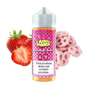 Strawberry Dipped Shortfill E-Liquid by Loaded 100ml