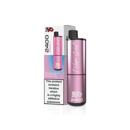 IVG 2400 Disposable Vape - Strawberry Ice| Vape And Go