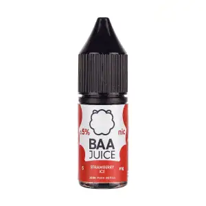 Strawberry Ice Nic Salt Eliquid by Baa Juice 10ml
