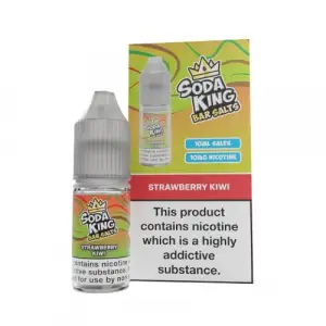 Strawberry Kiwi Nic Salt E-Liquid by Soda King Bar Salts 10ml