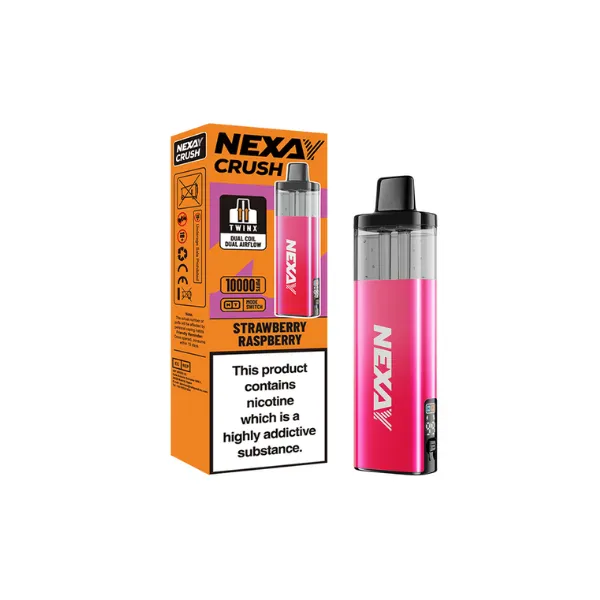 Strawberry Raspberry Nexay Crush 10K Prefilled Pod Kit