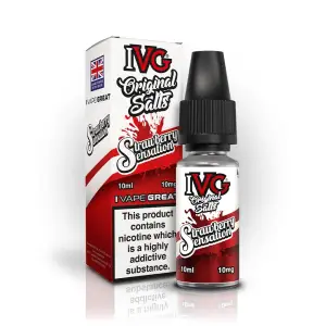 Strawberry Sensation Nic Salt E-Liquid by IVG Original Salts 10ml