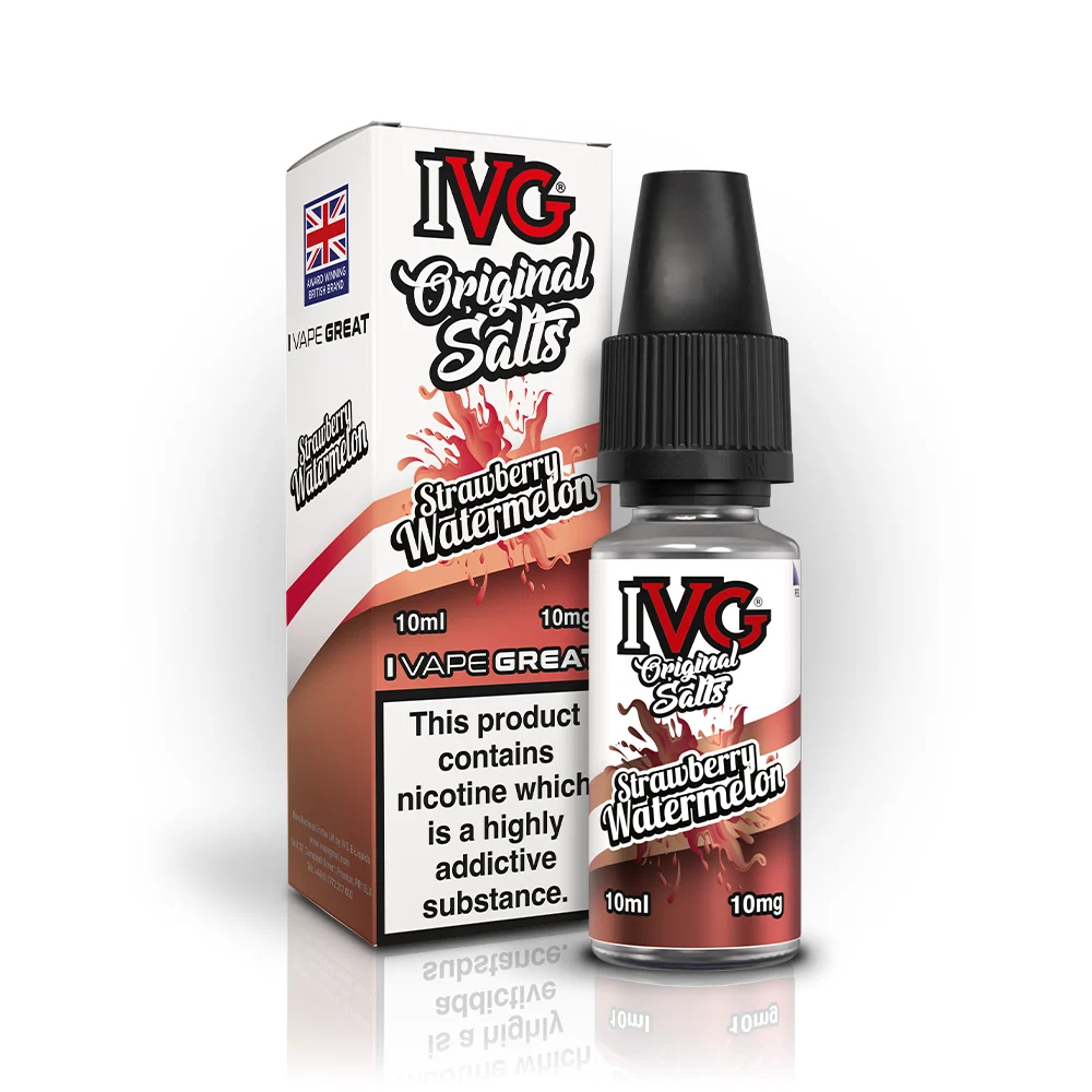 Strawberry Watermelon Nic Salt E-Liquid by IVG Original Salts 10ml