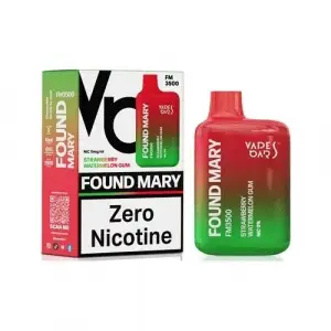 Strawberry Watermelon Gum | Zero Nicotine Found Marry FM3500 Disposable