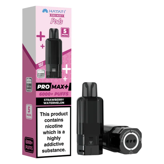  Hayati Pro Max Plus Pods - 5mg | Strawberry Watermelon