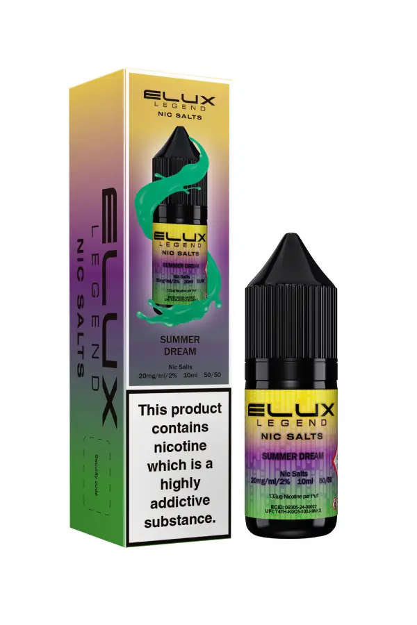 Summer Dream Nic Salt E-Liquid by Elux Legend 10ml