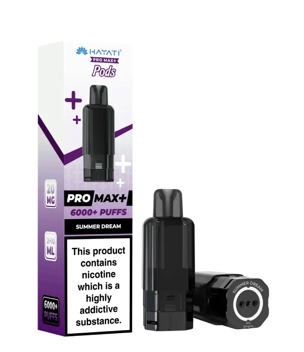  Hayati Pro Max Plus Pods - 10mg | Summer Dream