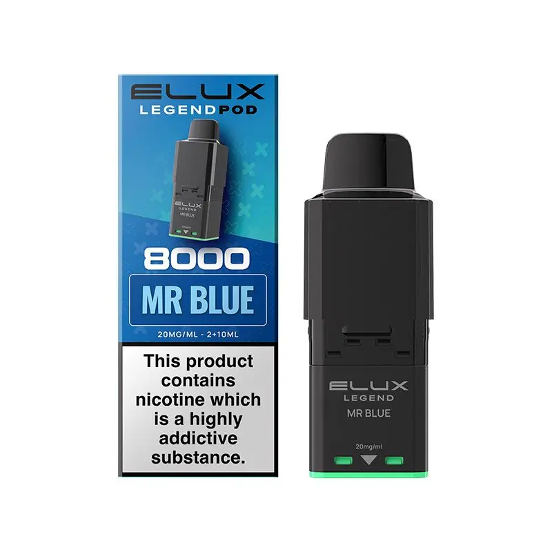 Mr Blue Elux Legend 8000 Prefilled Pod