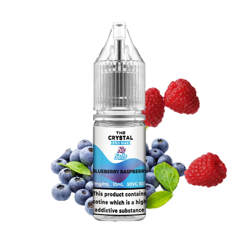 Crystal Pro Max Salts 10ml - Blueberry Cherry Cranberry| Vape and Go