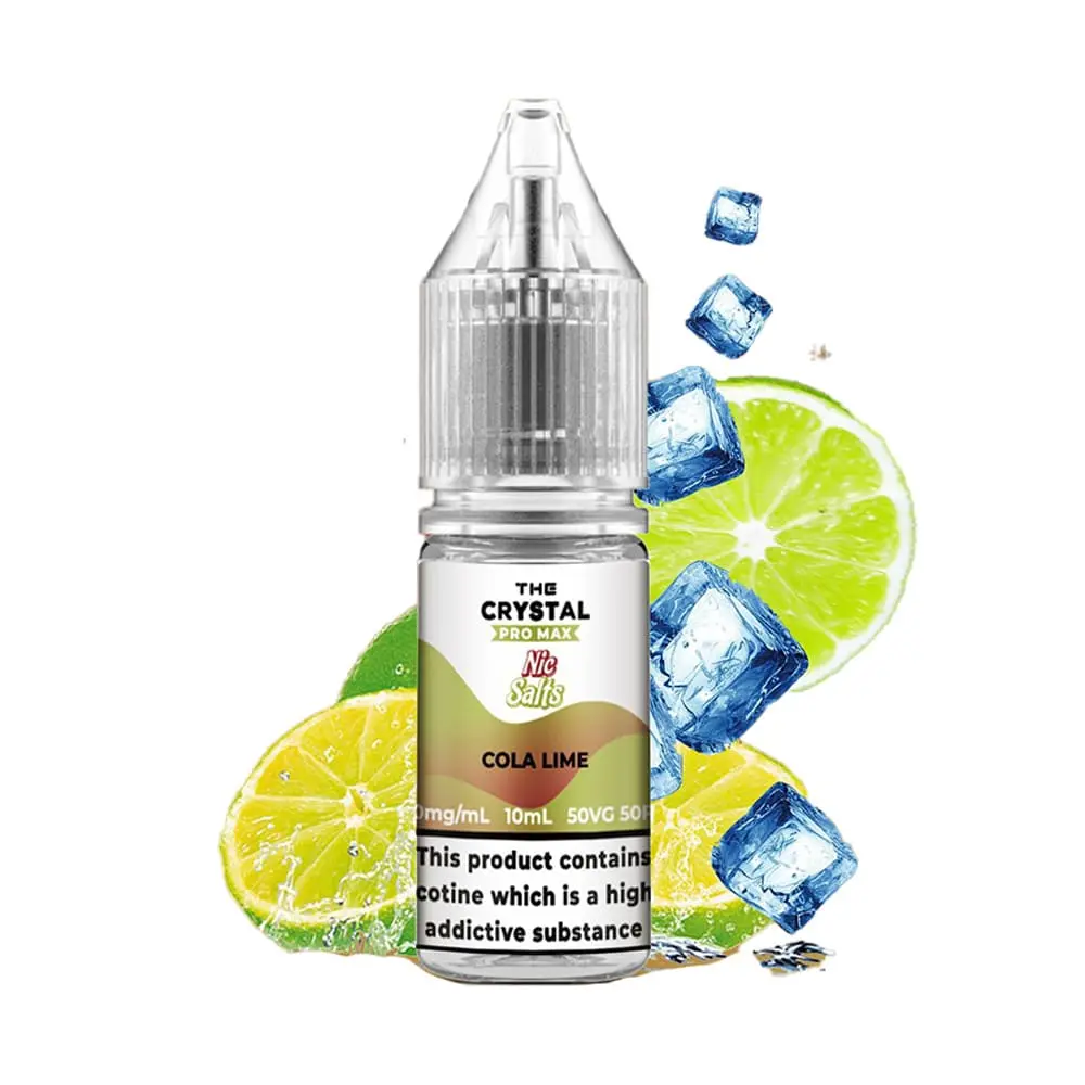  Cola Lime Nic Salt E-liquid by Hayati Crystal Pro Max 10ml 