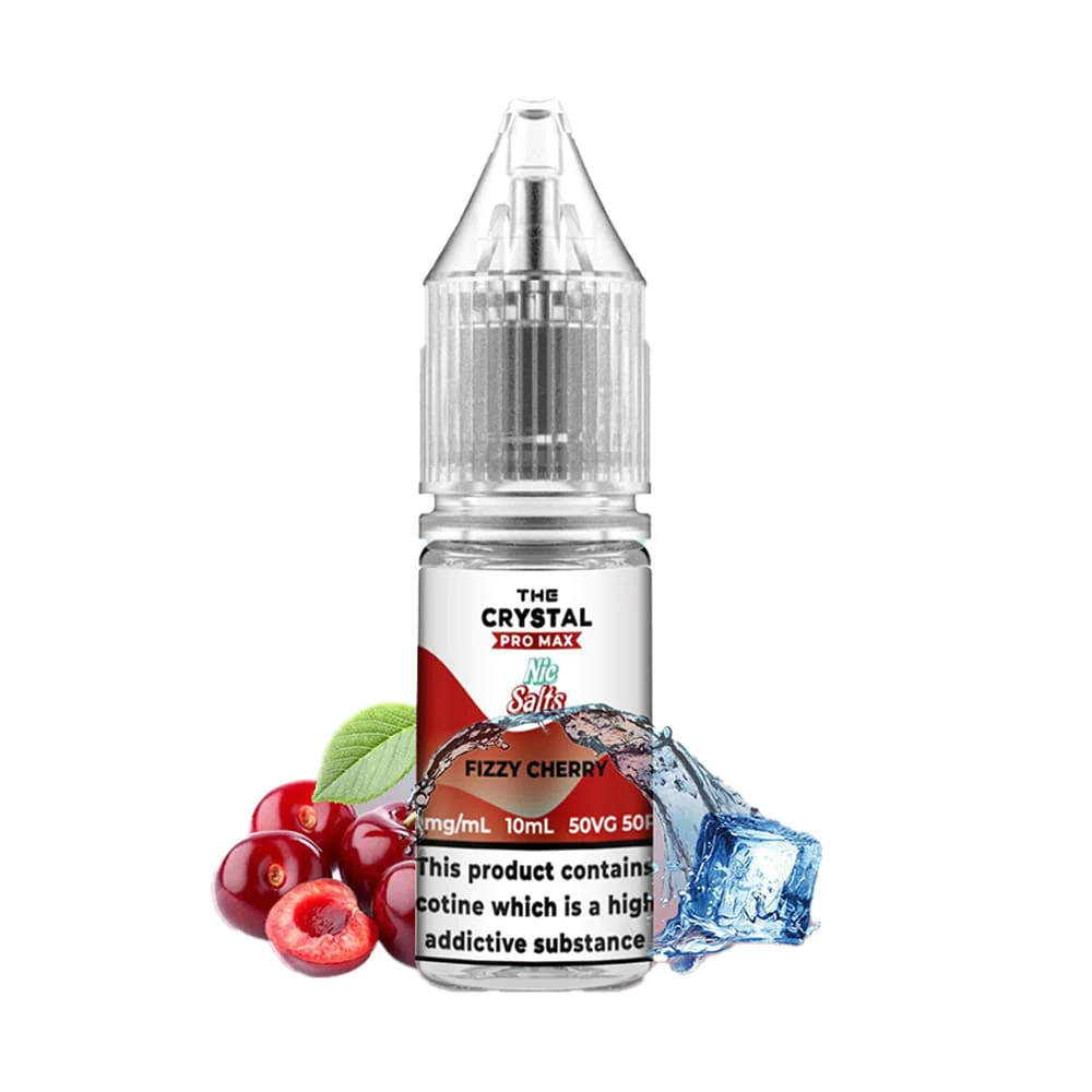  Fizzy Cherry Nic Salt E-liquid by Hayati Crystal Pro Max 10ml 