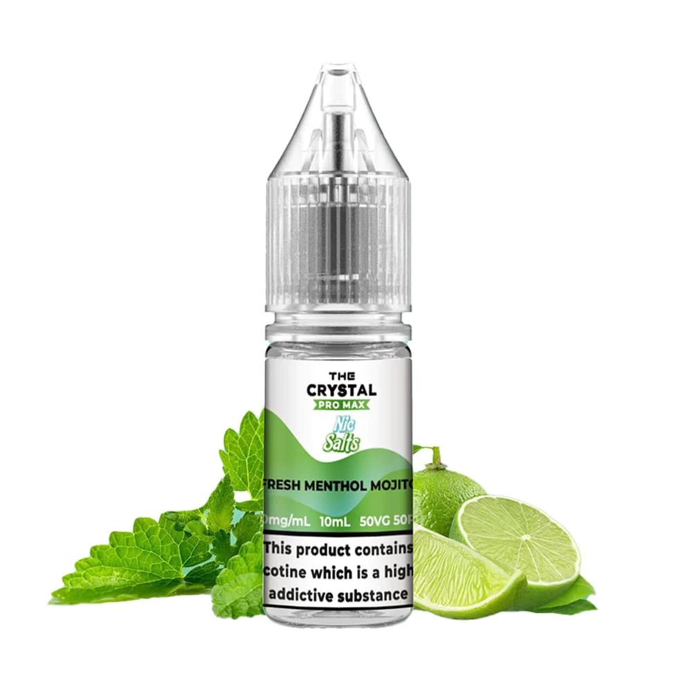  Hayati Crystal Pro Max Nic Salts – Fresh Menthol Mojito – 10ml 