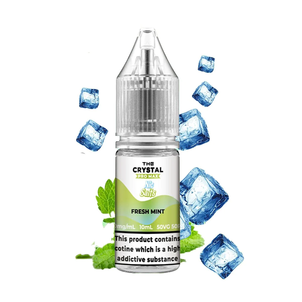  Fresh Mint Nic Salt E-liquid by Hayati Crystal Pro Max 10ml 