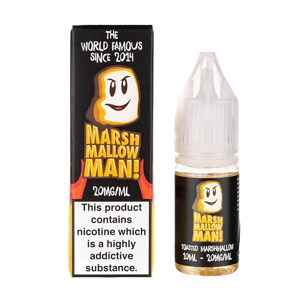 Toasted Marsh Mallow Nic Salt E-Liquid by Marsh Mallow Man 10ml 