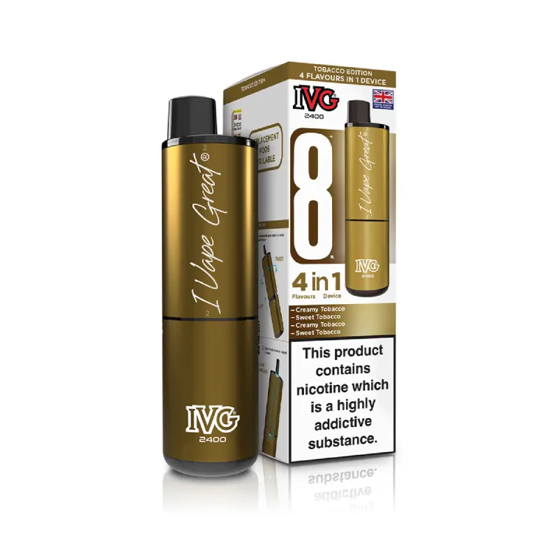 ivg 2400 4 in 1 review IVG 2400 4 in 1 Menthol Edition – IVG Ireland main image 0