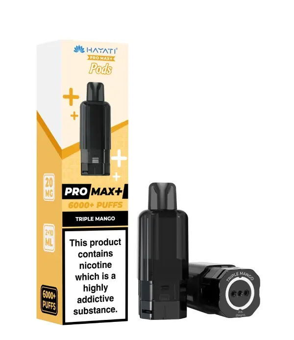  Hayati Pro Max Plus Pods - 10mg | Triple Mango