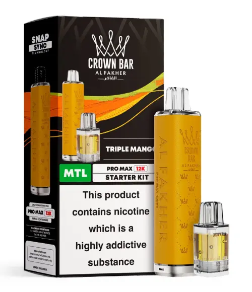 Al Fakher 12K Pro Max Prefilled Pod Kit - Triple Mango