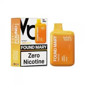 Triple Mango | Zero Nicotine Found Marry FM3500 Disposable Vape