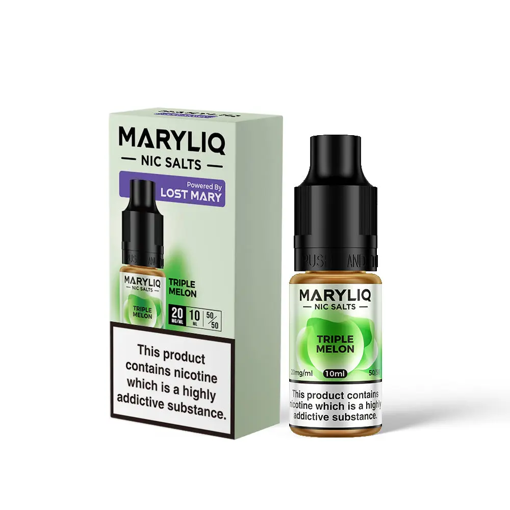 Triple Melon Nic Salt E-Liquid by Maryliq Salts 10ml