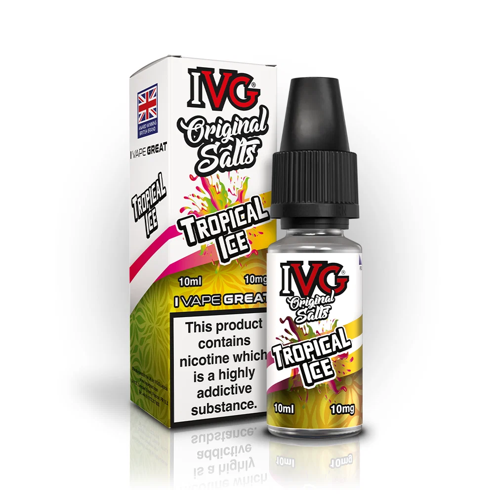 Tropical Ice Nic Salt E-Liquid by IVG Original Salts 10ml
