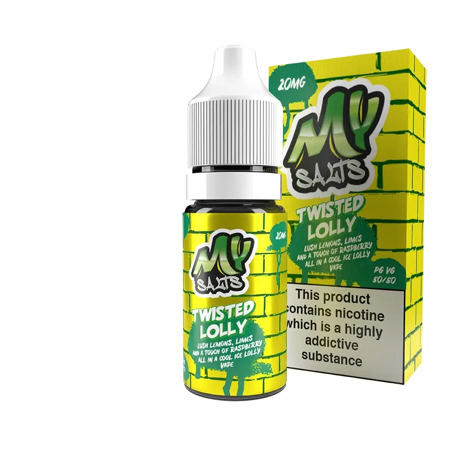 Twisted Lolly Nic Salt E-Liquid by My E Liquids 10ml