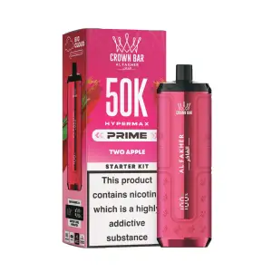Two Apple Al Fakher Hypermax Prime 50K Prefilled Pod Kit