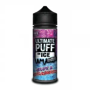 Ultimate Puff On Ice - Grape & Strawberry - 100ml