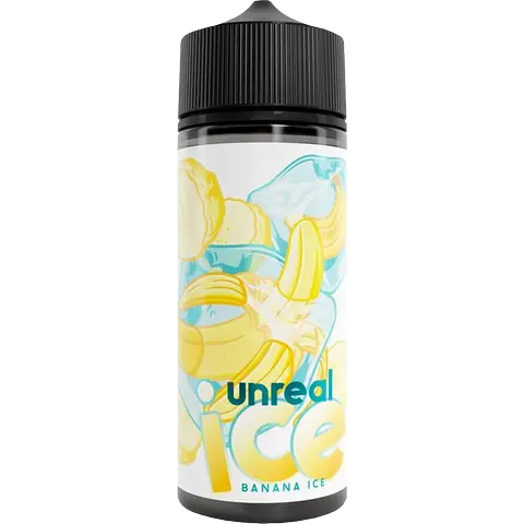  Banana Ice Shortfill E-Liquid by Unreal Ice 100ml 