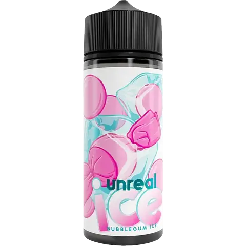  Bubblegum Ice Shortfill E-Liquid by Unreal Ice 100ml 