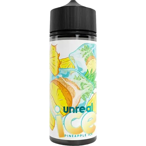  Pineapple Ice Shortfill E-Liquid by Unreal Ice 100ml 