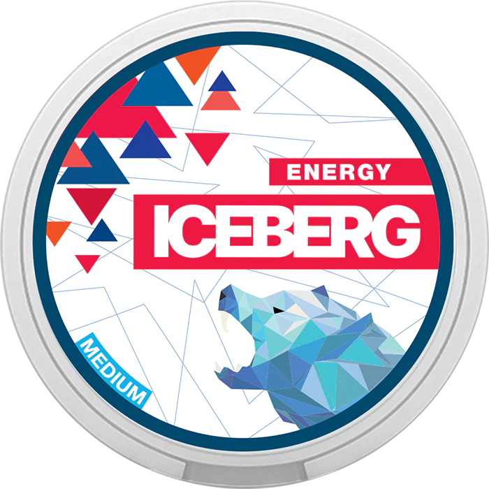  Energy Light Nicotine Pouches by Ice Berg 20mg/g 