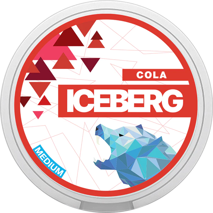  Cola Light Nicotine Pouches by Ice Berg 20mg/g 