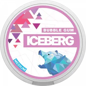 Bubblegum Light Nicotine Pouches by Ice Berg 20mg/g