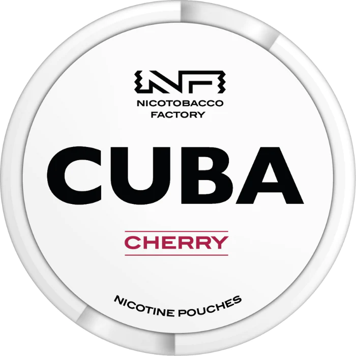 Cuba White Nicotine Pouches - Cherry - 16mg