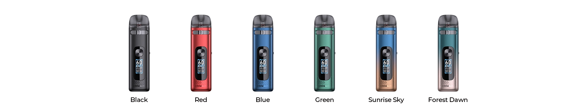 Uwell Crown X Pod Kit Available Colours