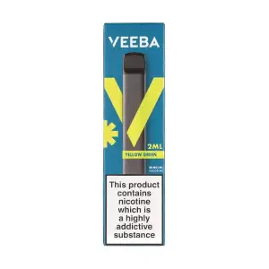 Yellow Green | Veeba Disposable Vape 20mg by IQOS