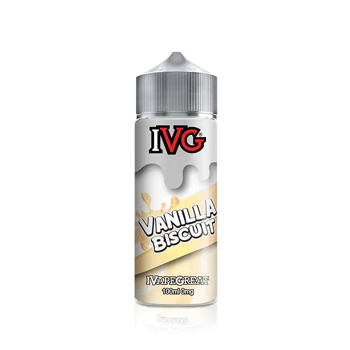  IVG E liquid - Vanilla Biscuit - 100ml 