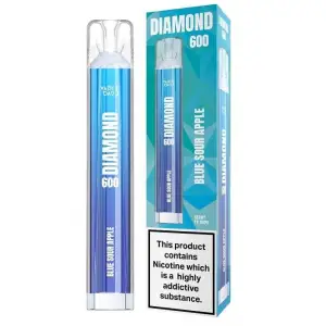 Vapes Bar Diamond Disposable Pen- Blue Sour Apple - 20mg
