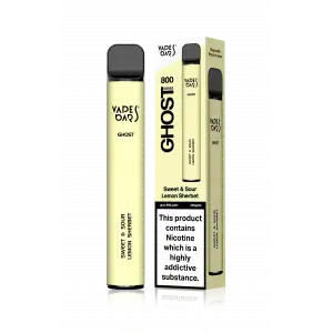 Sweet & Sour Lemon | Vapes Bars Ghost 800 Series Disposable Pen - 20mg | 650 Puffs