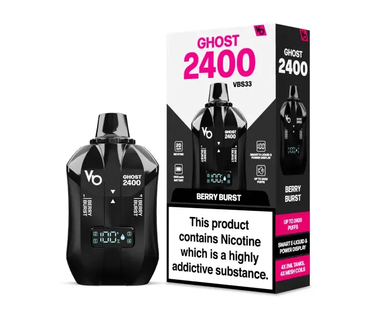 Ghost 2400 4 in 1 Disposable Vape 20mg