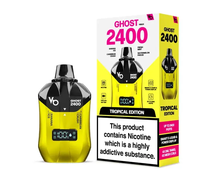 Tropical Edition Ghost 2400 4 in 1 Disposable Vape 20mg