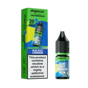 Blue Razz Lemonade Nic Salt E-Liquid by Vaporesso Dojo Liq 10ml
