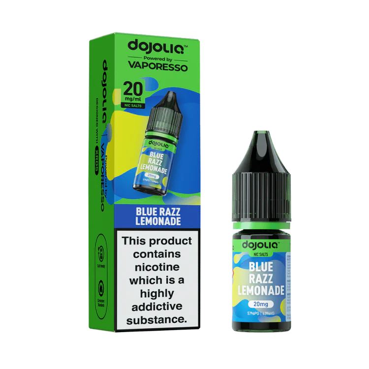 Blue Razz Lemonade Nic Salt E-Liquid by Vaporesso Dojo Liq 10ml