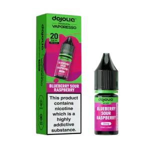 Blueberry Sour Raspberry Nic Salt E-Liquid by Vaporesso Dojo Liq 10ml